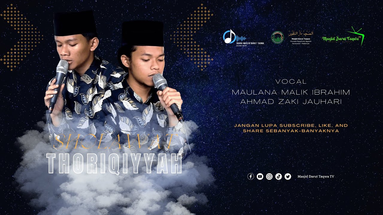 Sholawat Thoriqiyyah By. Suara Masjid Darut Taqwa || Album Perdana