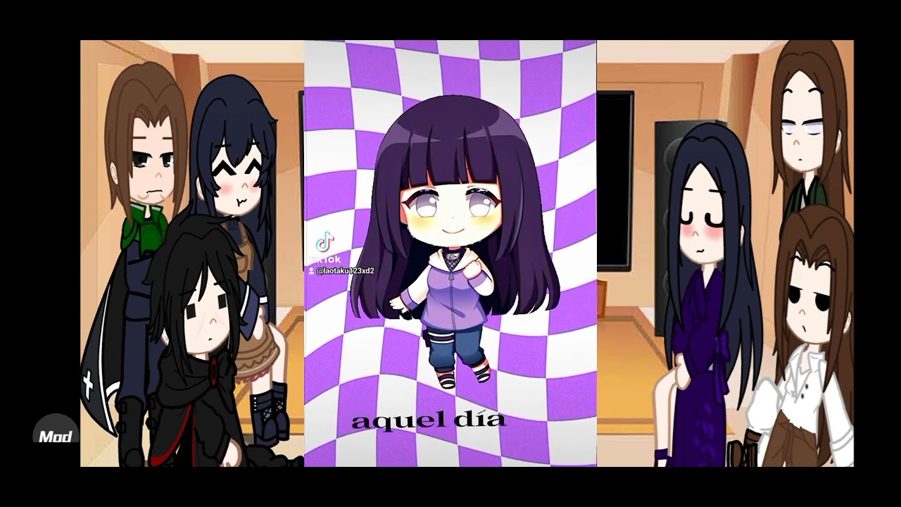 el clan Uchiha y hyuga reacciona a sus hijos UWU