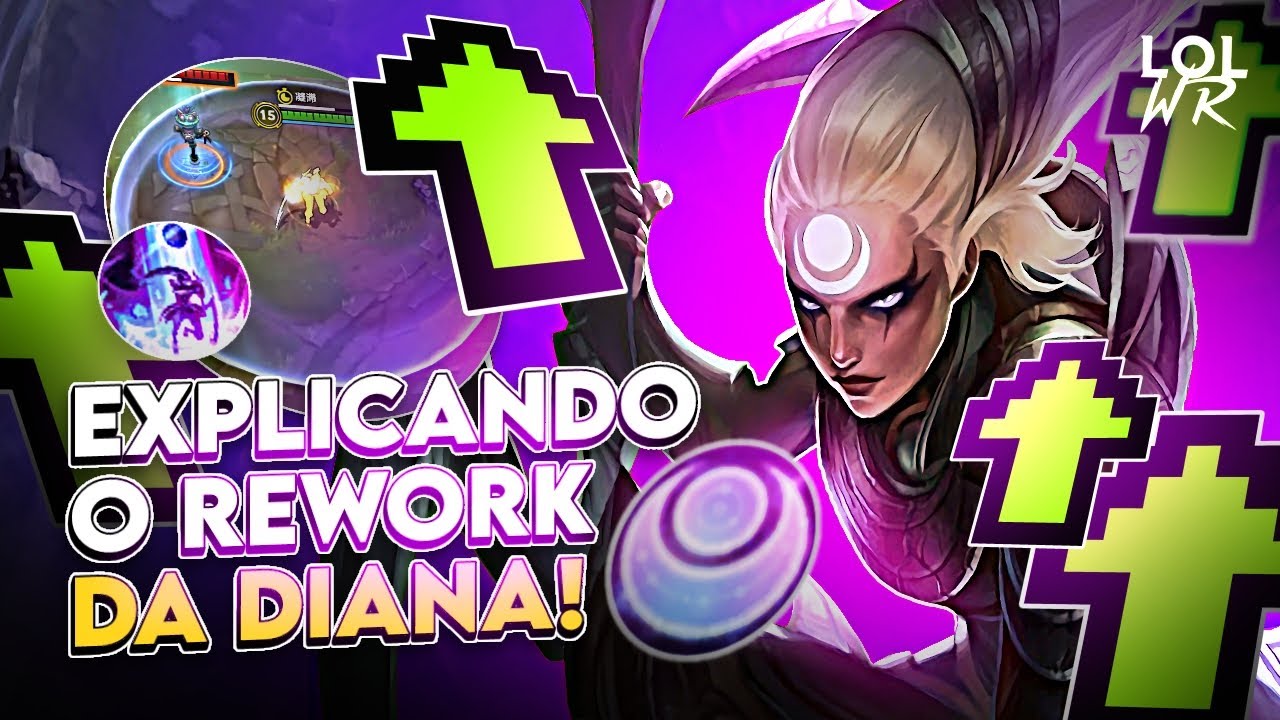 TUDO SOBRE O REWORK DA DIANA! | LoL Wild Rift