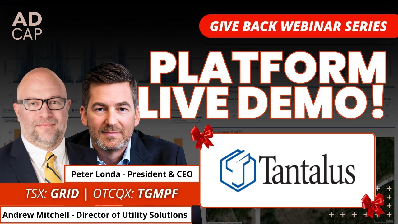 Вебинар Tantalus Systems (GRID | TGMPF): Живая демонстрация TGMP и шлюза TrueSense.