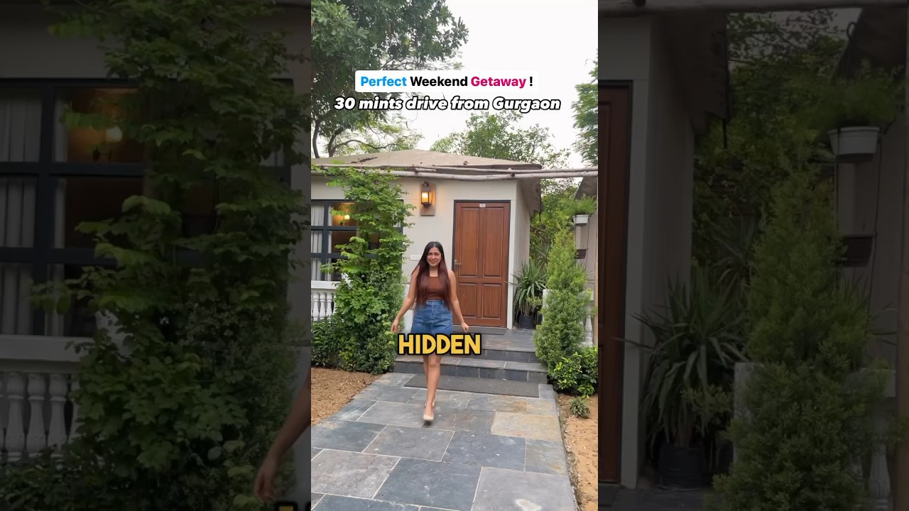 Just 30 mints drive from gurgaon #resort #foodshorts #gurgaon #staycation