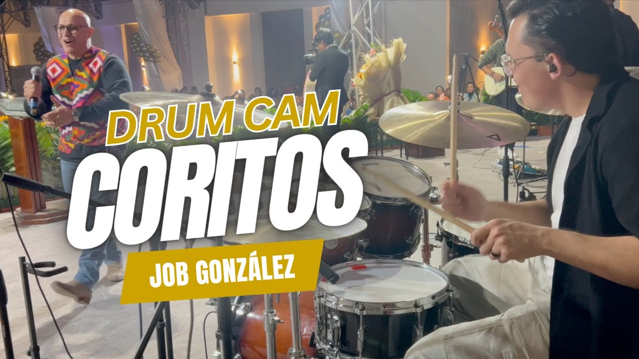 Medley Coritos – Job González (En Vivo) | Drum Cam