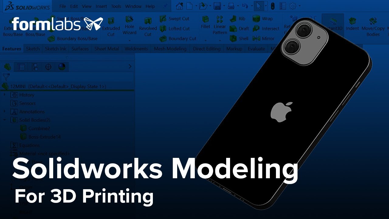 [TUTORIAL] Solidworks Modeling for 3D Printing [ft. Rob Maldonado]