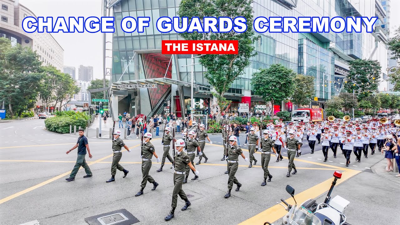 💂‍♂️ Singapore Change of Guards Ceremony 2026 | Amazing Silent Precision Drill Squad Show❤️🇸🇬👍
