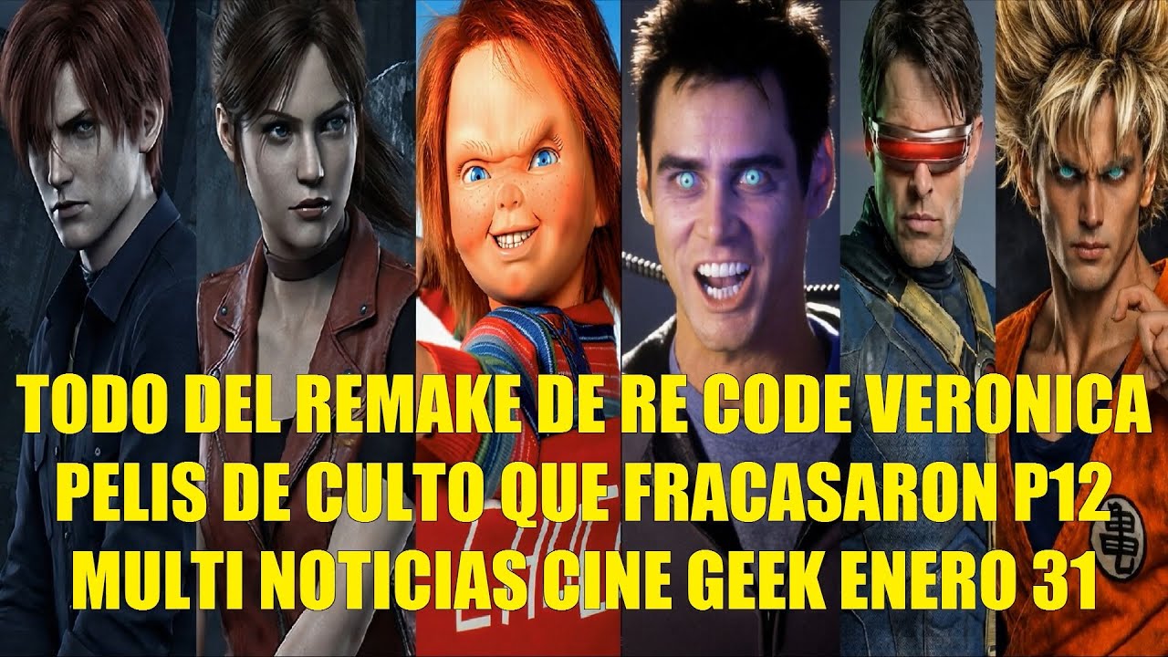 TODO DEL REMAKE DE RE CODE VERÓNICA, PELIS DE CULTO QUE FRACASARON PARTE 12, NOTICIAS CINE ENERO 31