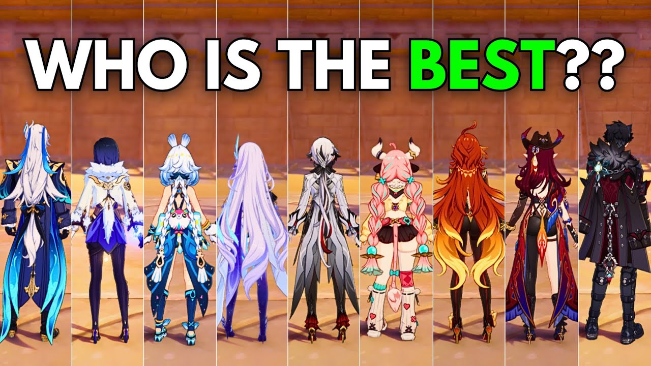 12 Strongest DPS vs INEFFA !! Best DMG SHOWCASE [ Genshin Impact ]