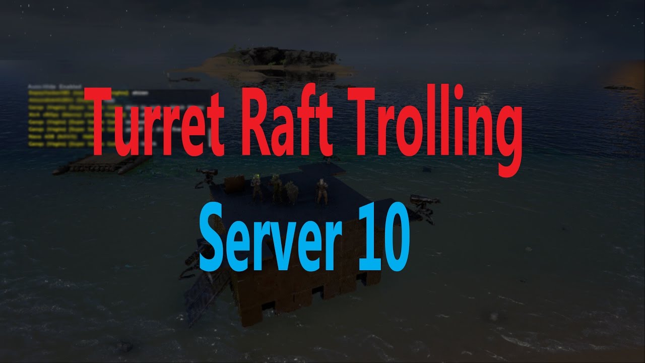Ark Survival Evolved: Official Server 10 Trolling Montage