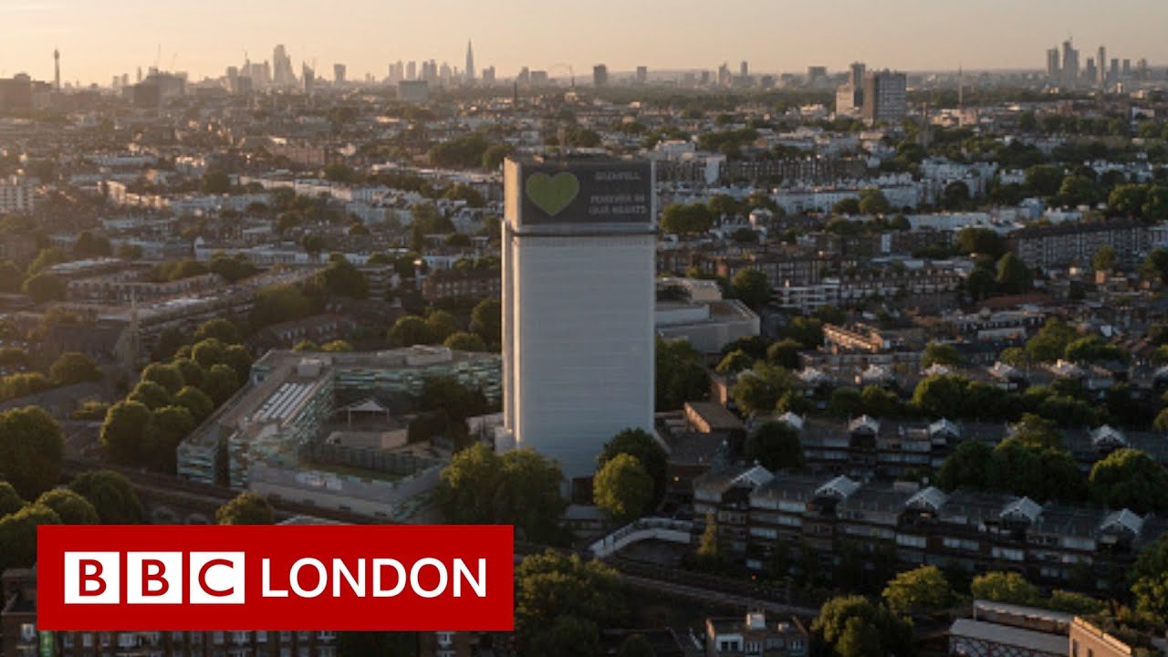 Living in the shadow of Grenfell Tower - BBC London