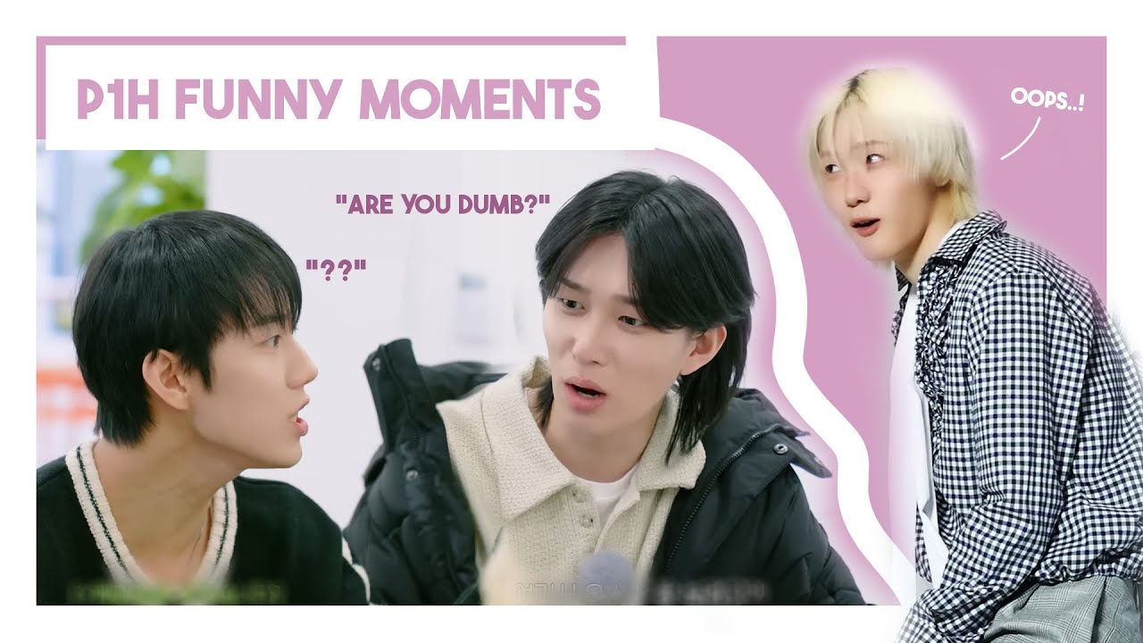 p1harmony funny moments because the comeback is soon