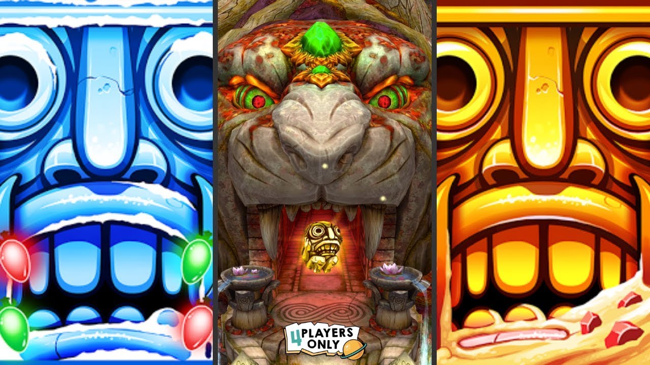 Temple Run 2: [FROZEN FESTIVAL] Vs [JUNGLE FALL] Vs [SKY SUMMIT]
