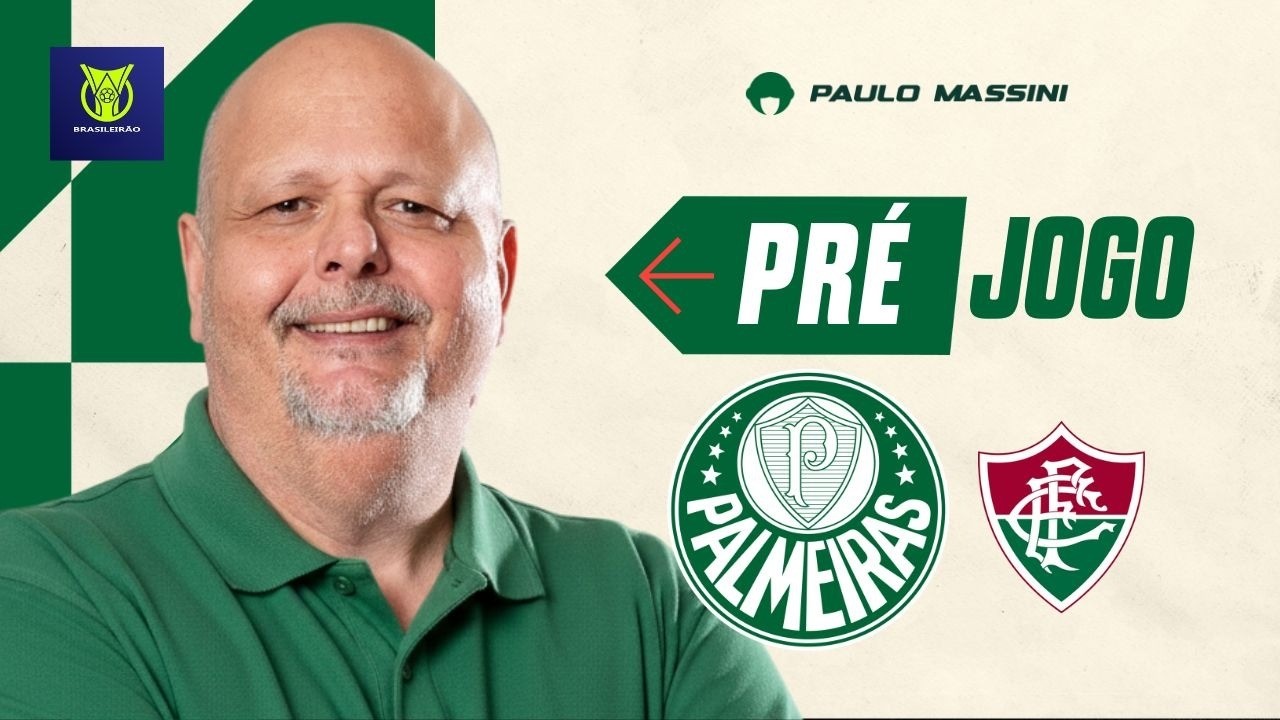 🚨PRÉ-JOGO PALMEIRAS X FLUMINENSE. AO VIVO!