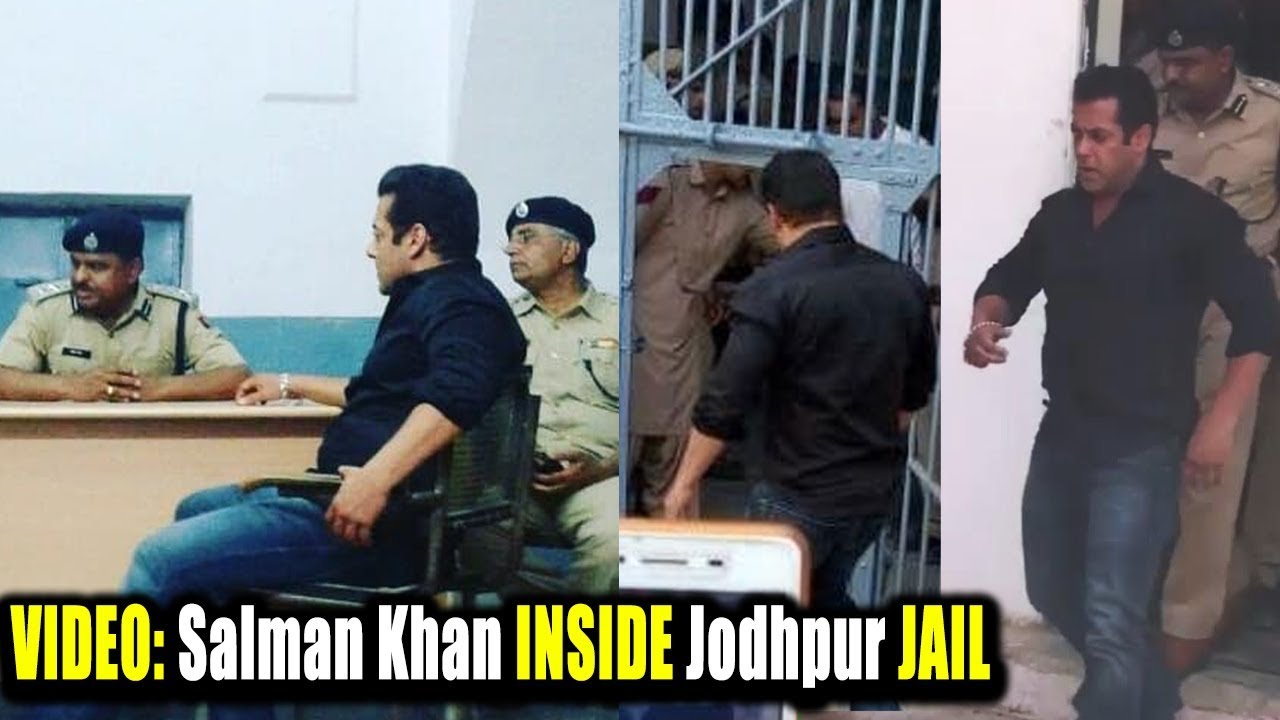 INSIDE VIDEO From Jodhpur JAIL, Salman Khan TALKS To Police Officers | BlackBuck Case