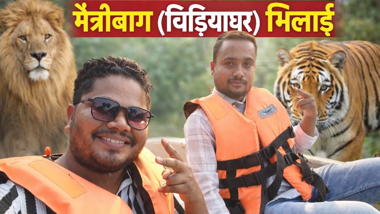 Maitri Gardan Bhilai 😍 | मैत्रीबाग भिलाई 🐯 | चिड़ियाघर भिलाई 🫎 