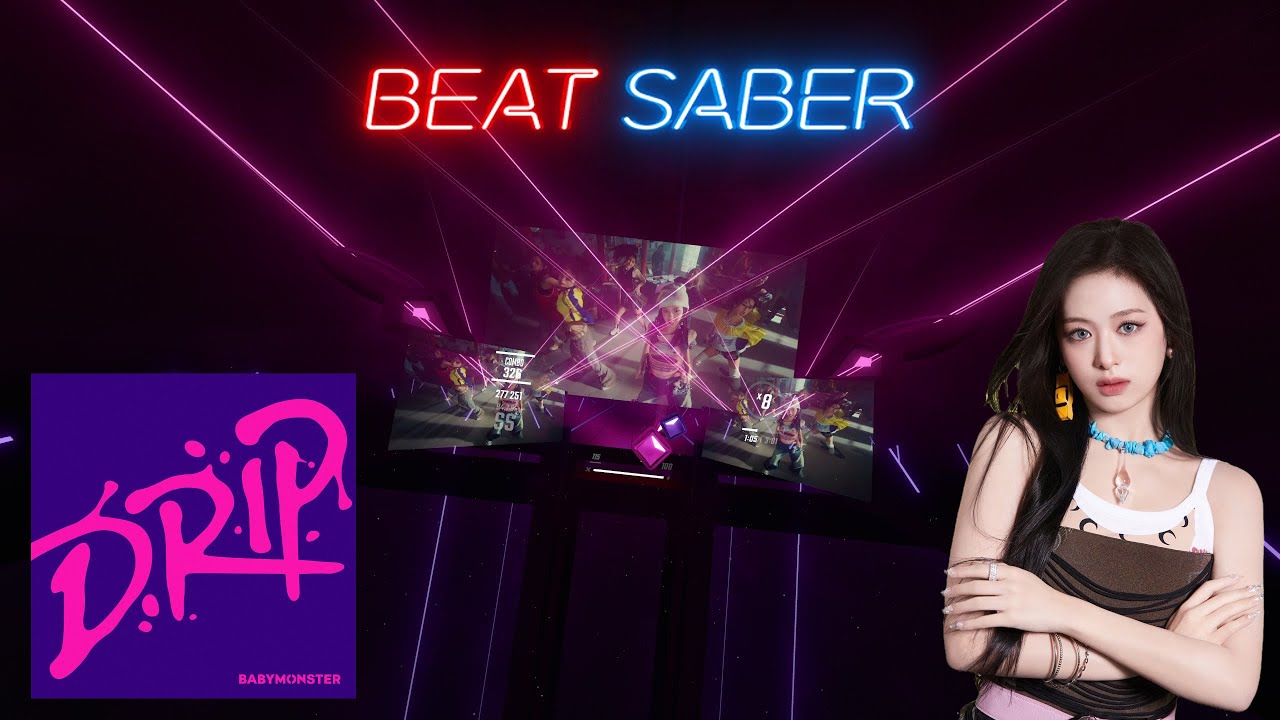 Babymonster - Drip (Expert+) 91,38% SS-Rank | Beat Saber