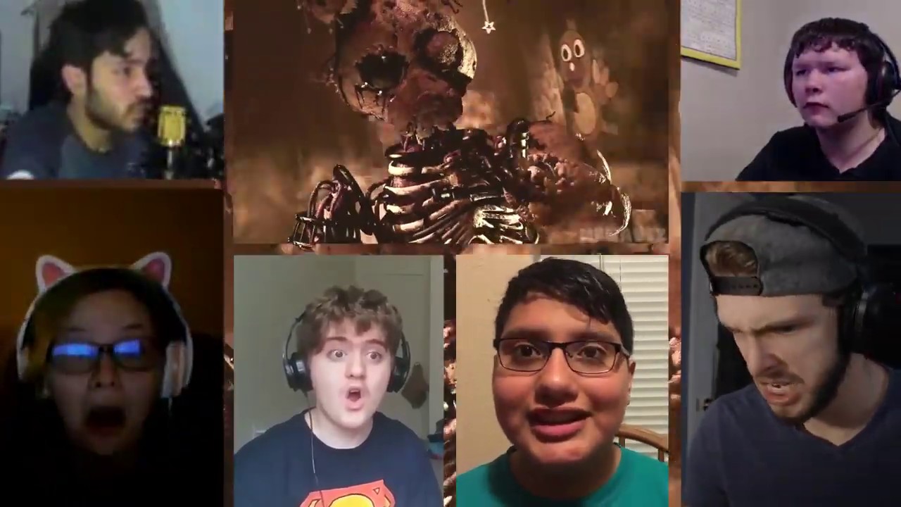 [FNaF SFM] Five Nights Only - REMIX (Roomie & CG5 - FNaF3 Song) [REACTION MASH-UP]#196