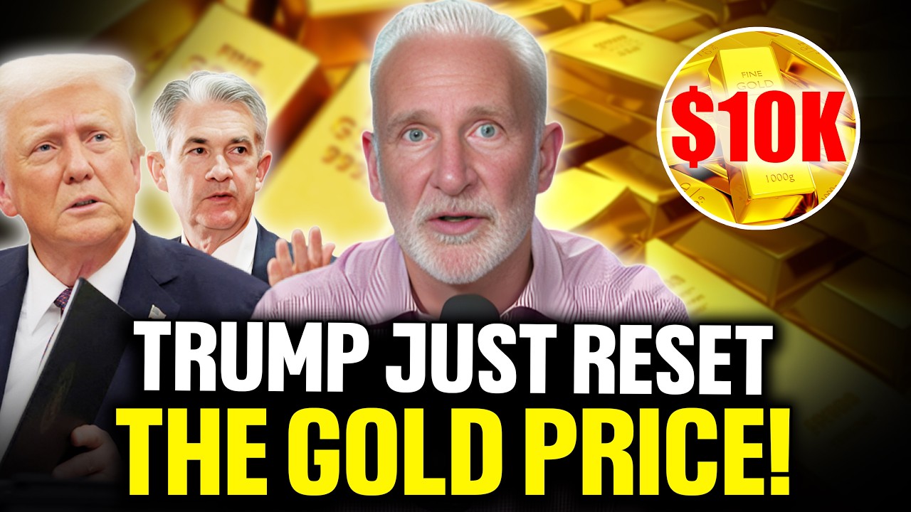 $10,000 Gold Price Warning From Fed! Trump's About to Change Gold & Silver Prices - Peter Schiff