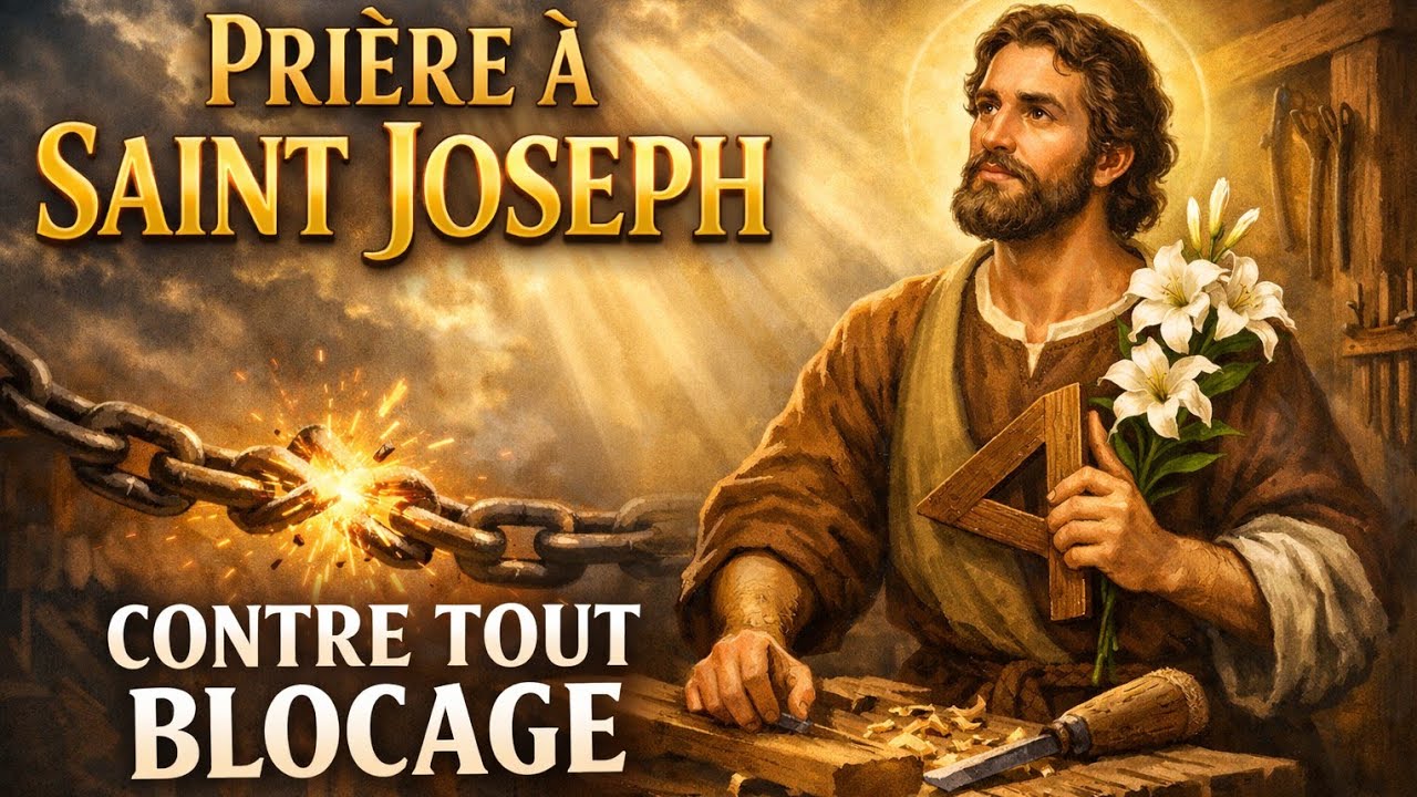 ✨ PRIÈRE CHANTÉE à SAINT JOSEPH contre TOUT BLOCAGE ✨ 