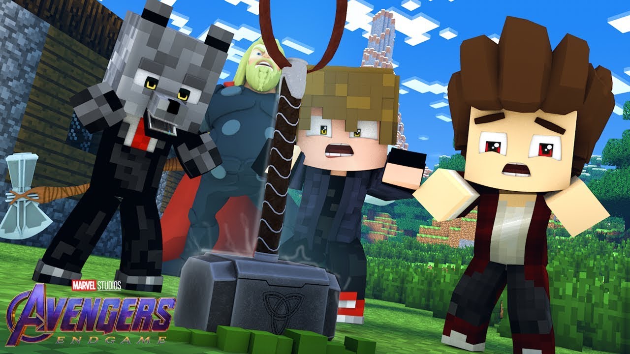 CONSEGUI OS PODERES DO THOR DEUS DO TROVÃO NO MINECRAFT ! VINGADORES ULTIMATO