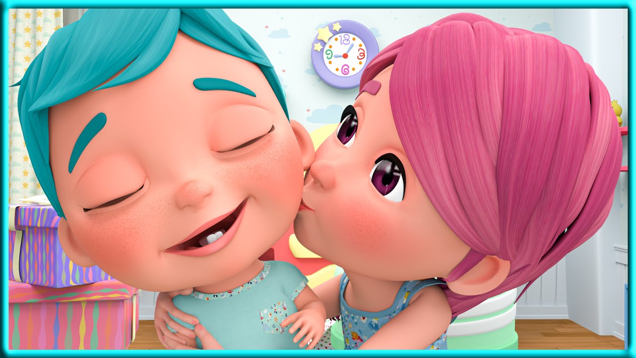 Ich hab&rsquo; dich lieb, Schwester |Kinderreime f&uuml;r Kinder | Tanzlieder |Super Luca Deutsch #kinderlieder