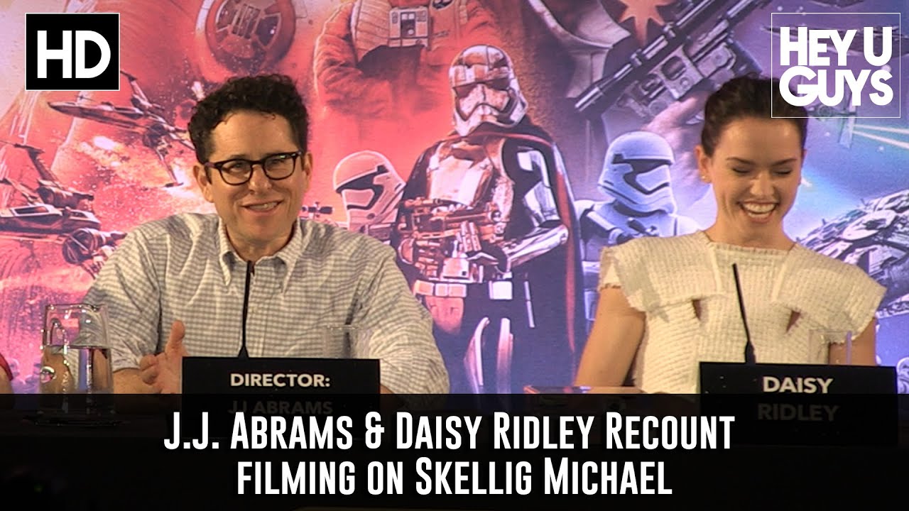 Daisy Ridley & J.J. Abrams Talk Filming on 'Gorgeous' Irish Skellig Michael