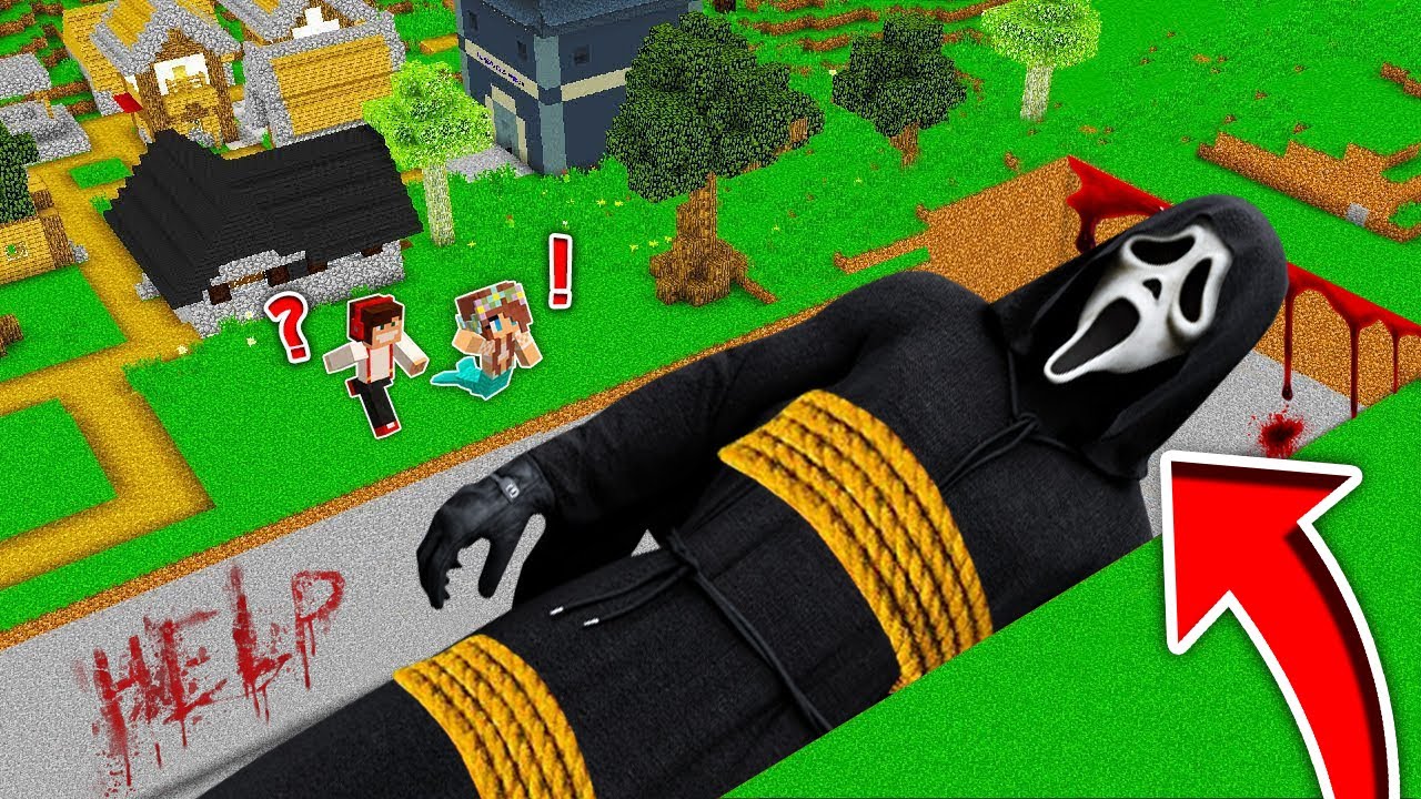 ODKRYŁEM NAJSTRASZNIEJSZY GRÓB GHOSTFACE W MINECRAFT?! GPLAY & LUMI