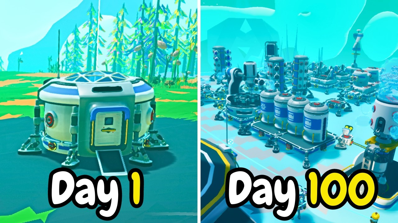 I Spent 100 days in Astroneer
