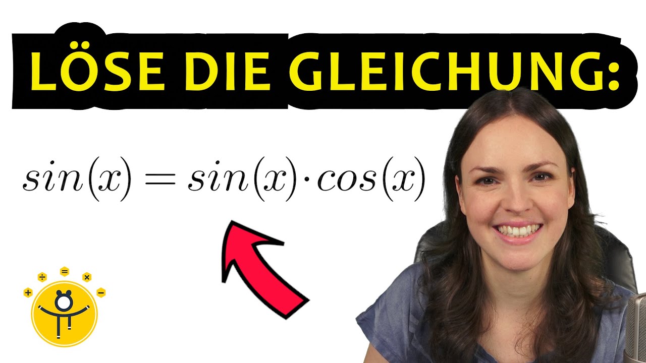 Trigonometrische Gleichungen lösen im Intervall – Goniometrische Gleichung mit sin und cos