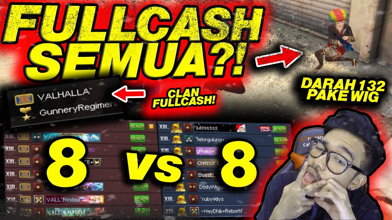 WARCLAN TAPI SEMUANYA FULLCASH?! AUTO RUSUH 🤣🤣 // Gameplay Point Blank Zepetto Indonesia