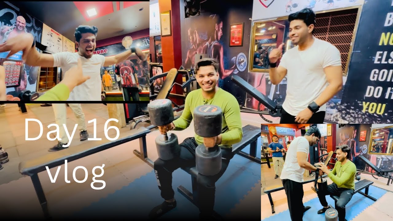 Day 16 Vlog | Alirajpur Ke Gaav Me Nukta | Night Gym 💪🌙 