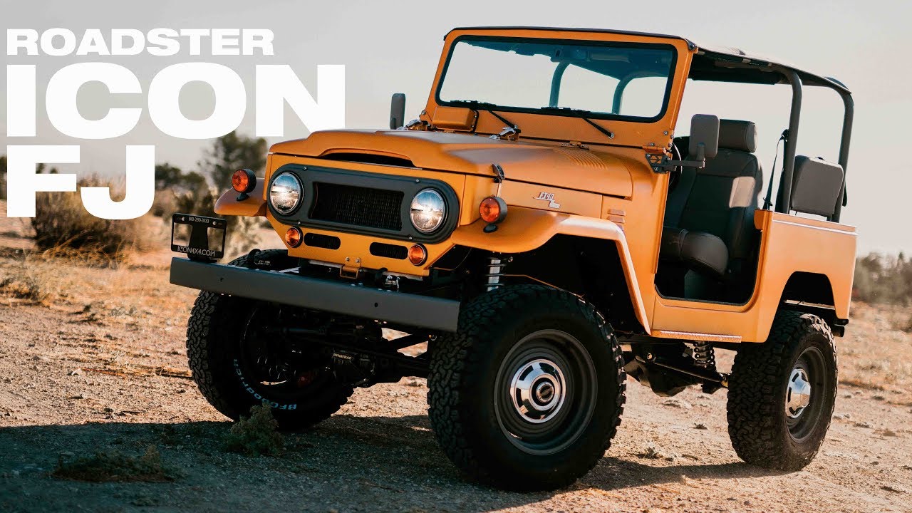 ICON FJ40 Old School #145 TOYOTA LAND CRUISER Roadster Edition!