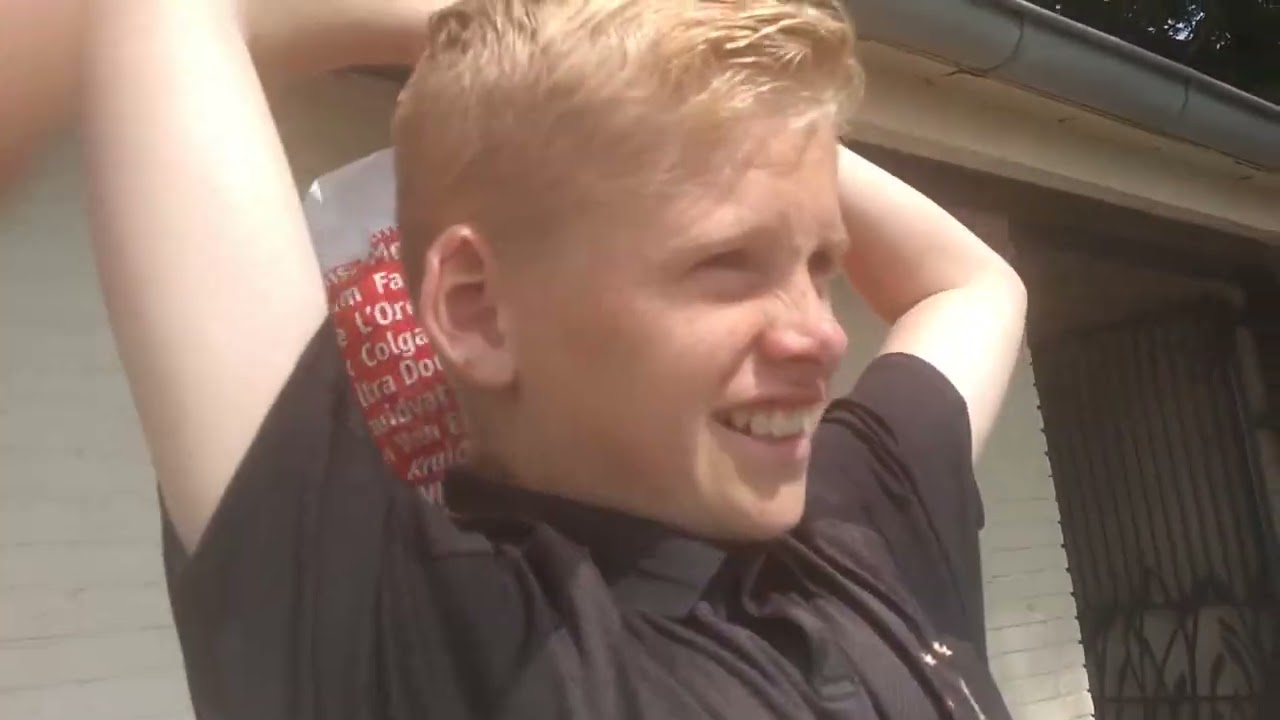 vlog #181 Daan proberen te overtuigen om het water in te gaan