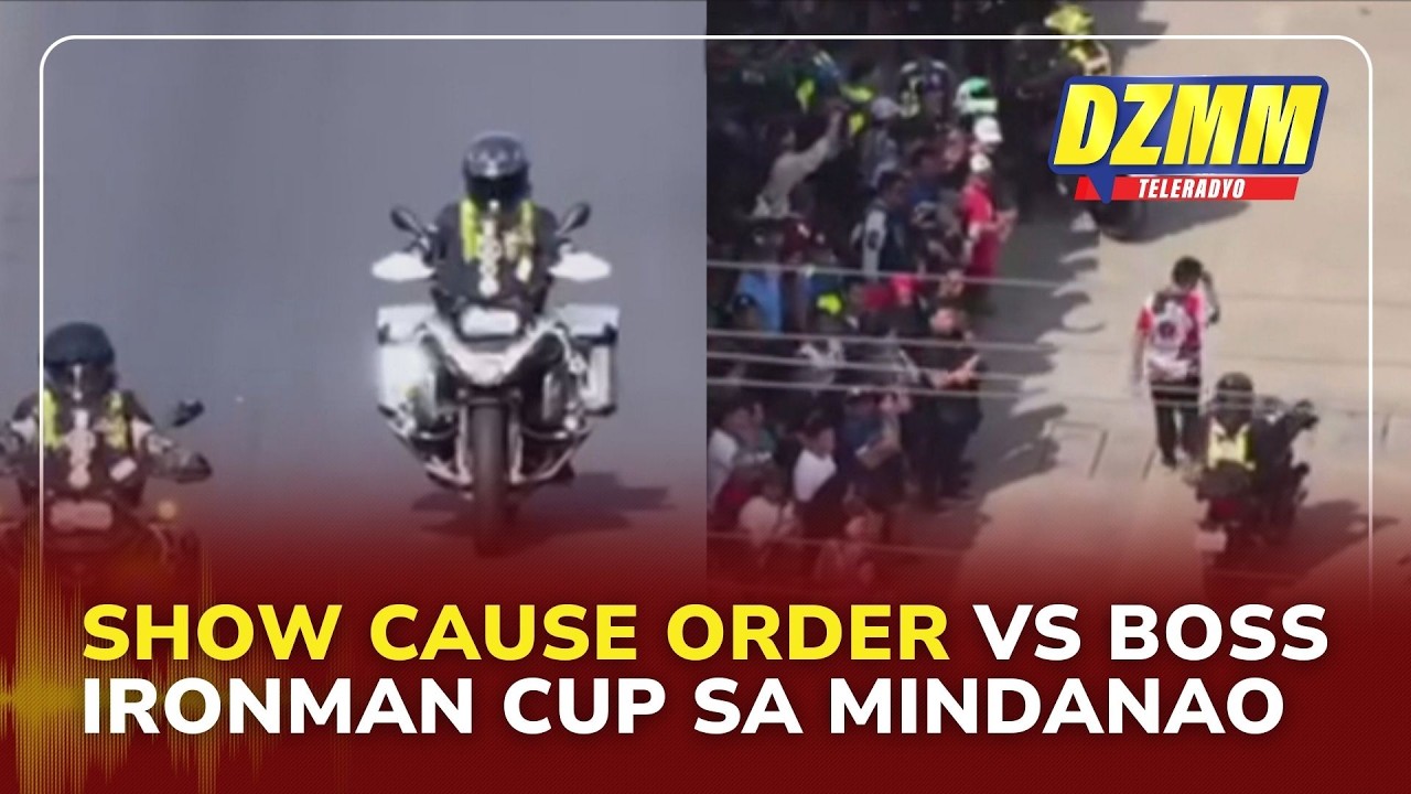 LTO issues show cause order vs riders in BOSS Ironman Cup in Mindanao | (09 February 2026)