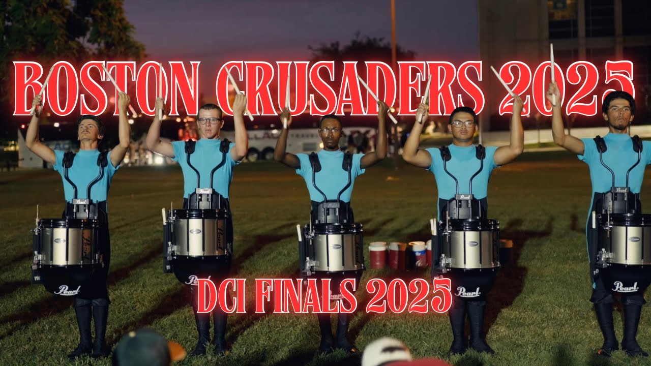 Boston Crusaders Drumline DOMINATES | 2025 DCI Finals Lot Performance – Perfect Score