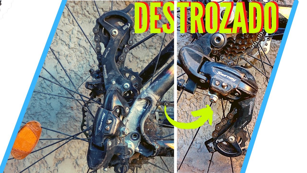 ➜ Desviador De Bicicleta Doblado (COMO REPARAR)✵