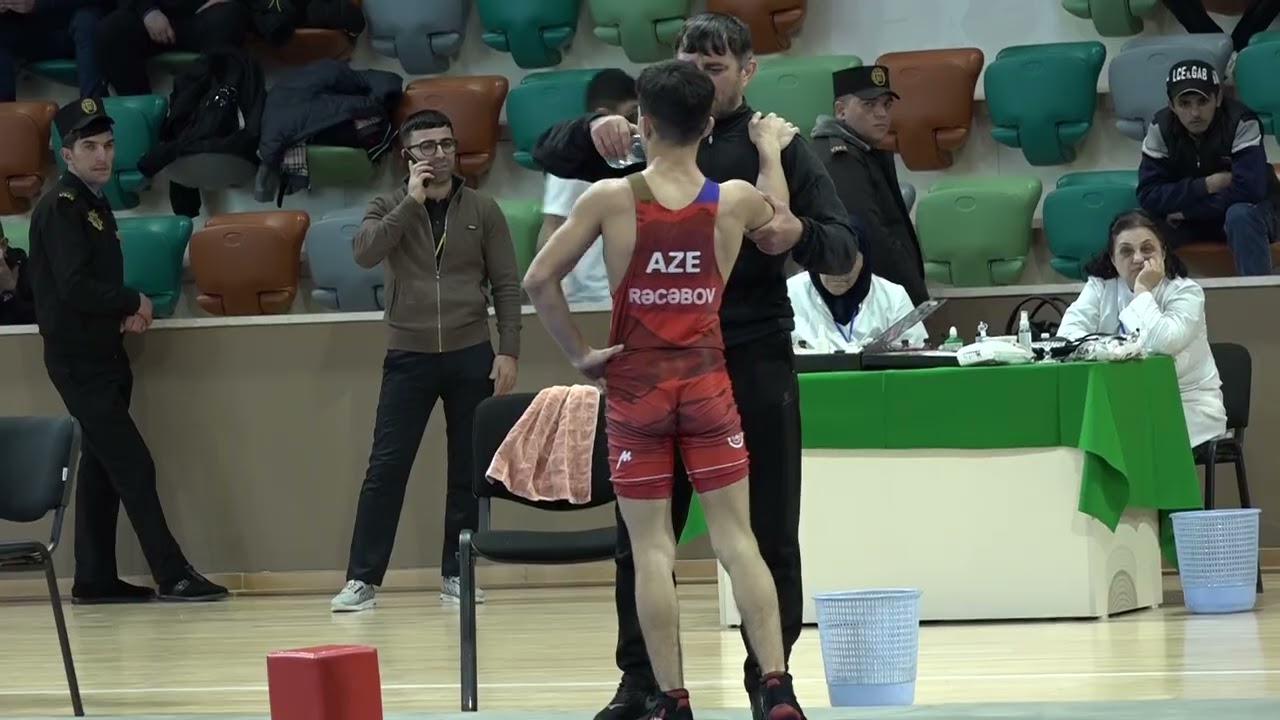 Bronze GR - 44 kg: Sadiq Rəcəbov - İlkin Qurbanov