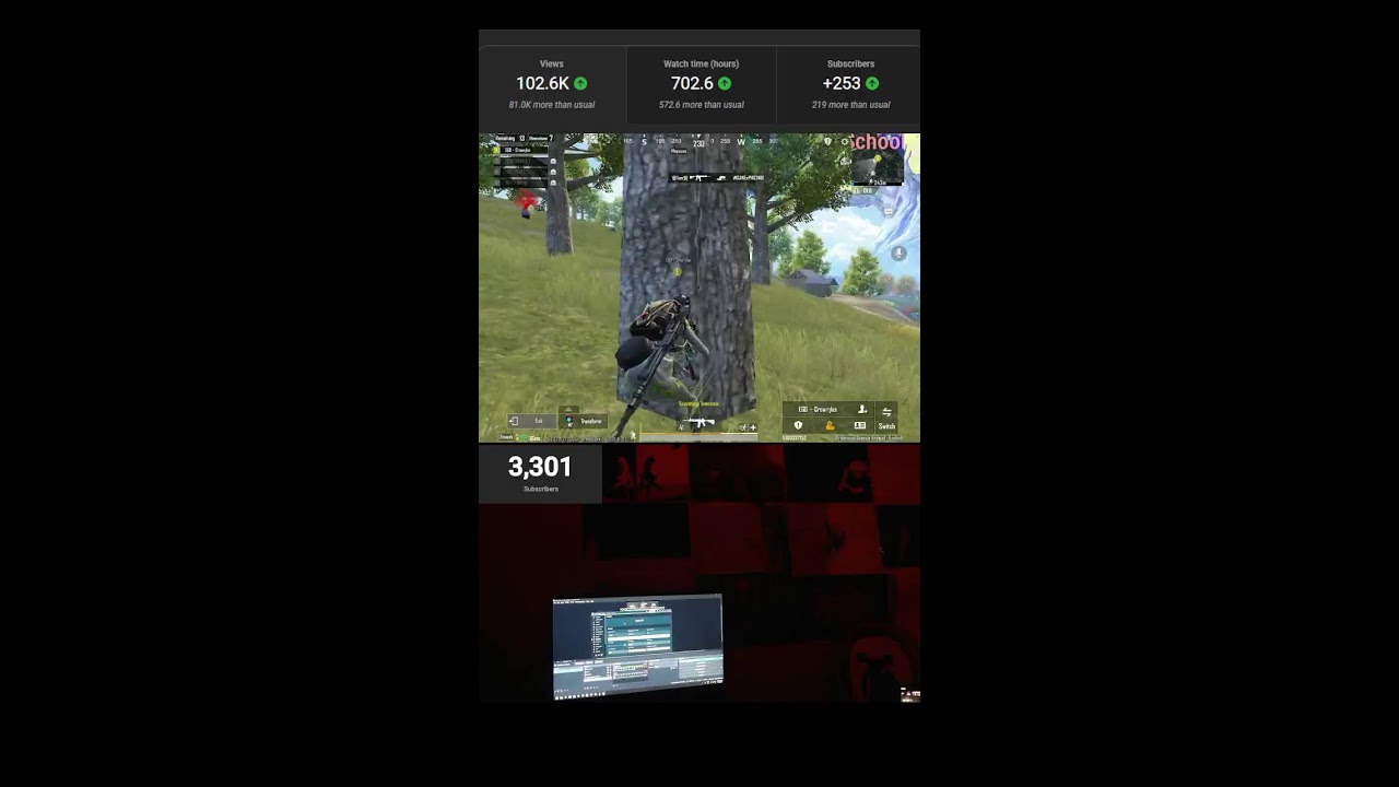 BGMI iPad Gameplay 🔥 Smooth 60FPS | Streaming on PC GTX 1650