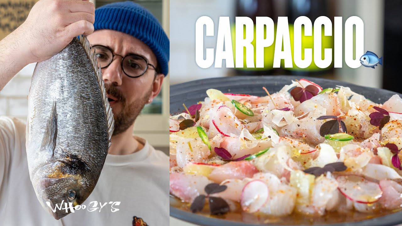 Comment faire un carpaccio de poisson (lever les filets & sauce ponzu) 🍃🐟☀️