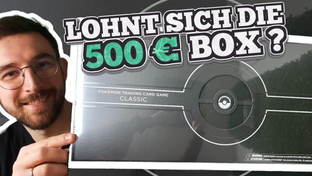 WIR öffne die 500€ Pokémon Classic Collection EN!