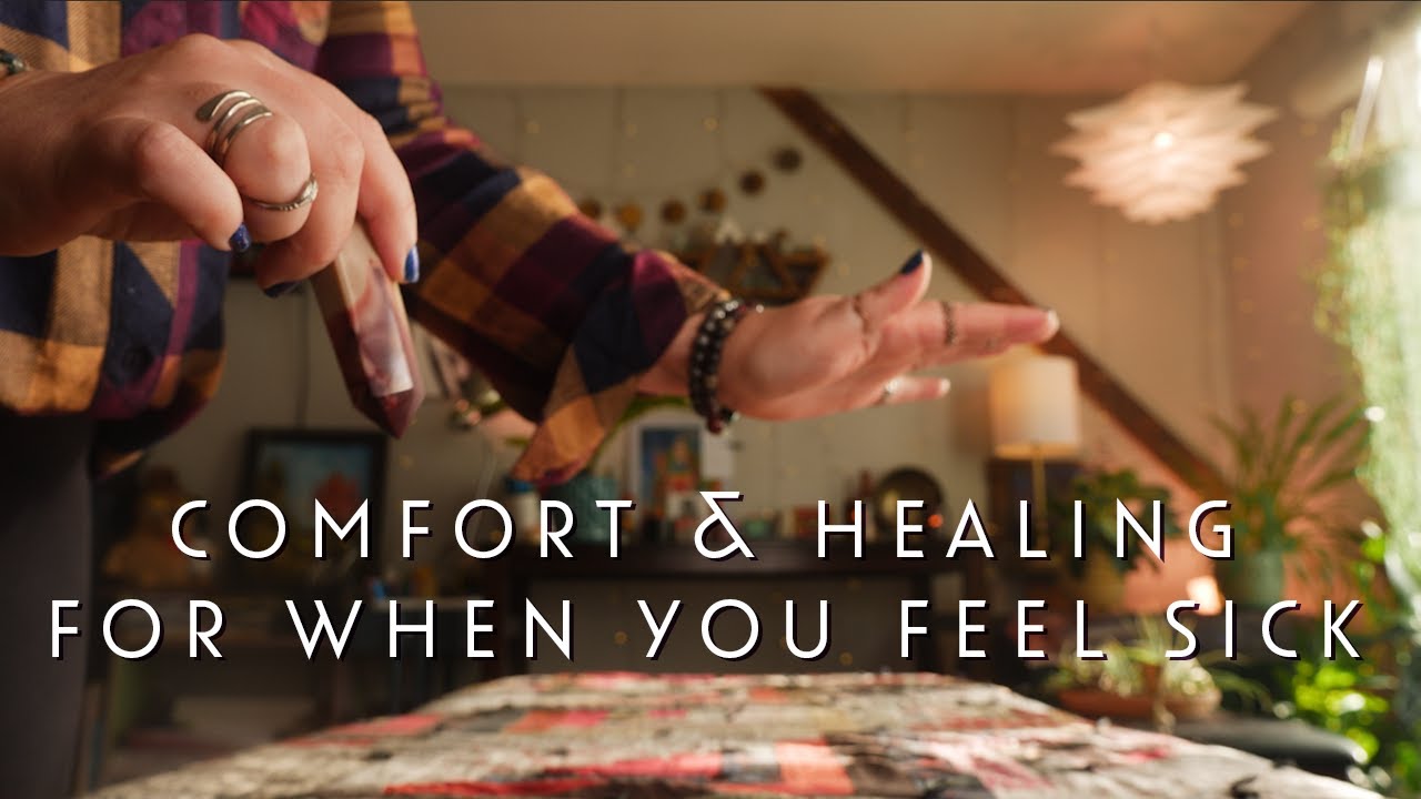 Comfort & Healing For When You Feel Sick - ASMR Reiki Energy Healing - Full Body POV Session