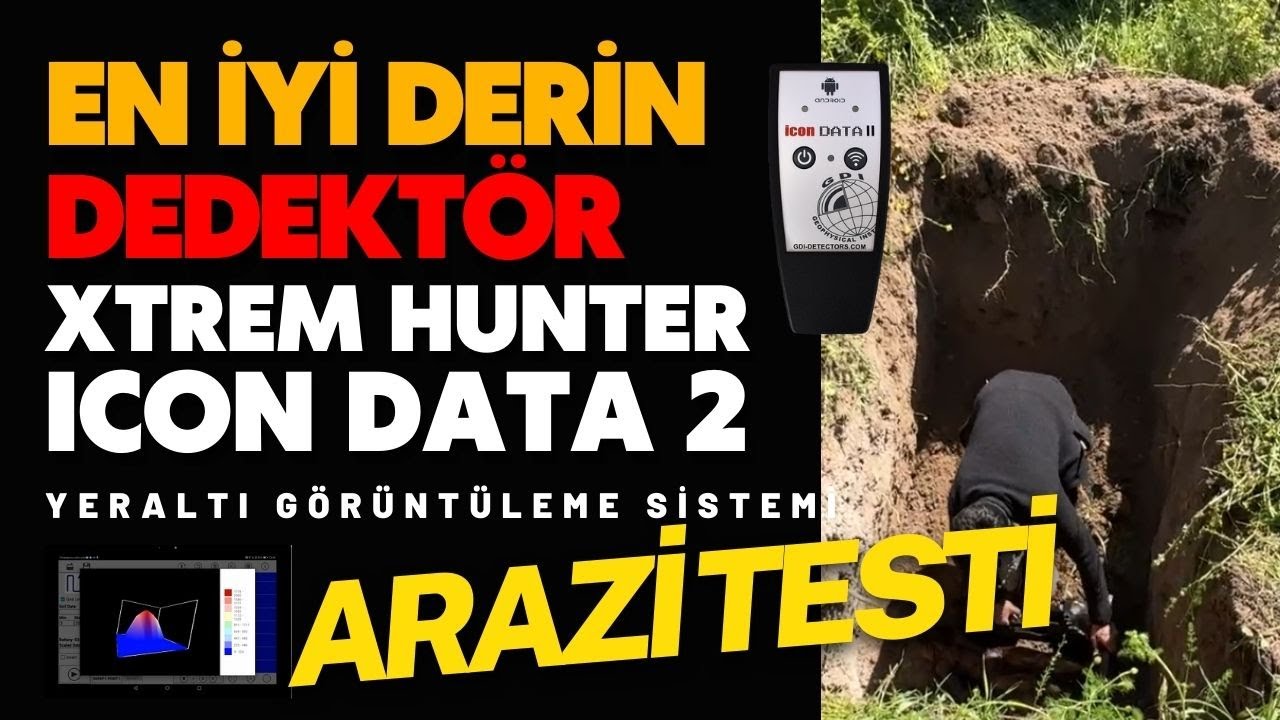 En İyi Derin Dedektör ve Yeraltı Görüntüleme Sistemi - Xtrem Hunter ve ICON DATA 2
