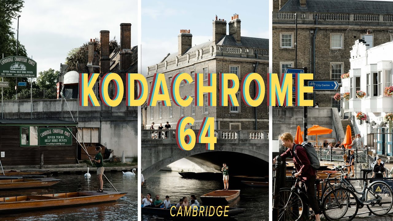 I Think I'm Addicted to Fujifilm Film Simulations | Kodachrome 64 | Cambridge, UK