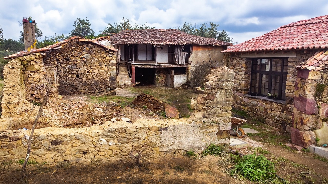We bought an abandoned house in Portugal | 4 years in 60 minutes