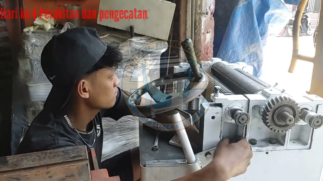 Pengerjaan Mesin Single Planer 41 Type AN16" Taiwan Part 4