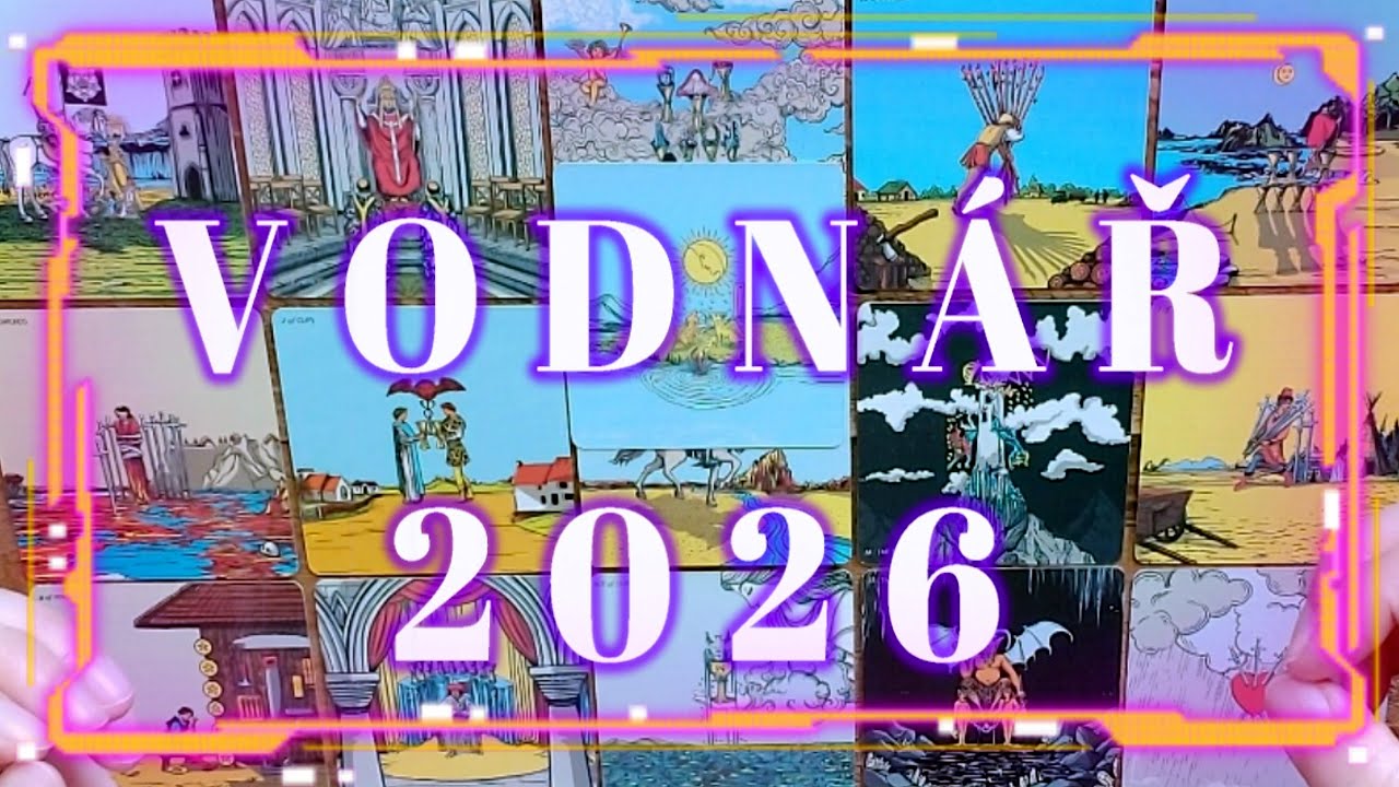 ♒ VODN&Aacute;Ř - 2026 předpověď 2️⃣0️⃣2️⃣6️⃣