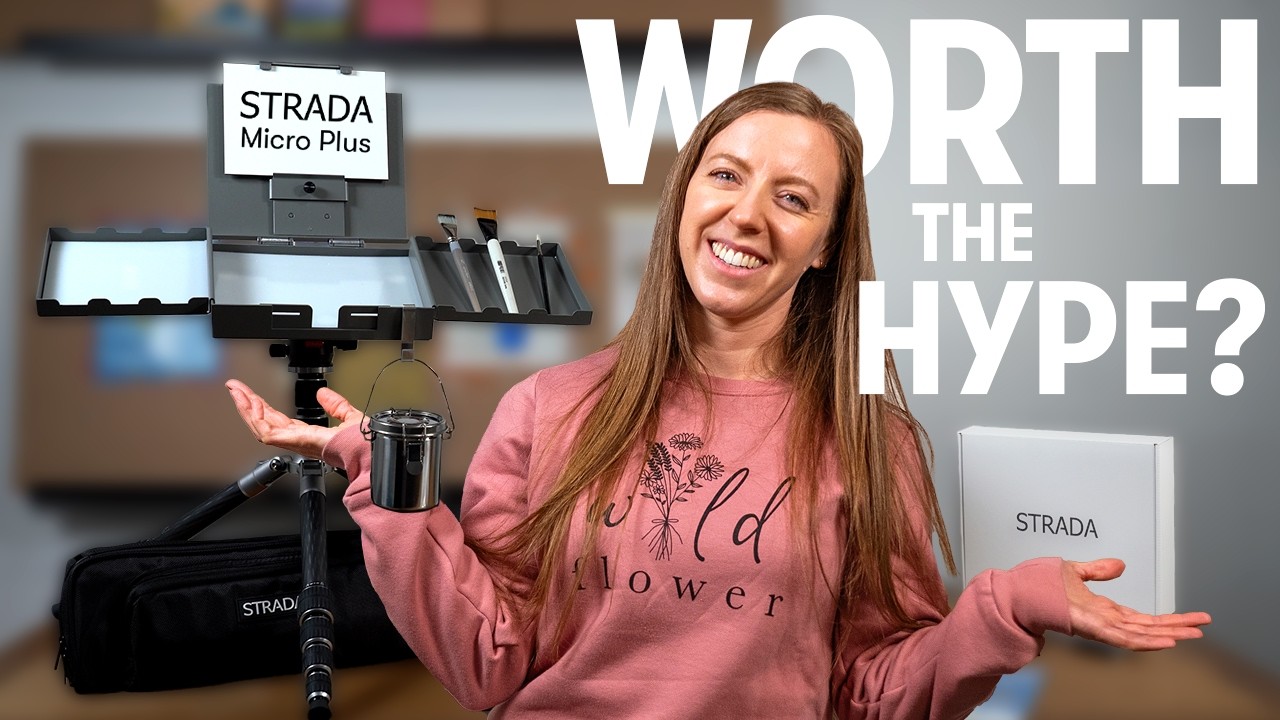 Unboxing the Strada Micro Plus Easel! My first impressions of the plein air easel