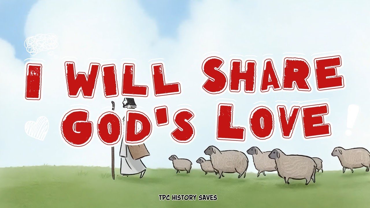 I Will Share God’s Love 💛 | Christian Kids Song | Let Your Light Shine | Sunday School #KidsWorship