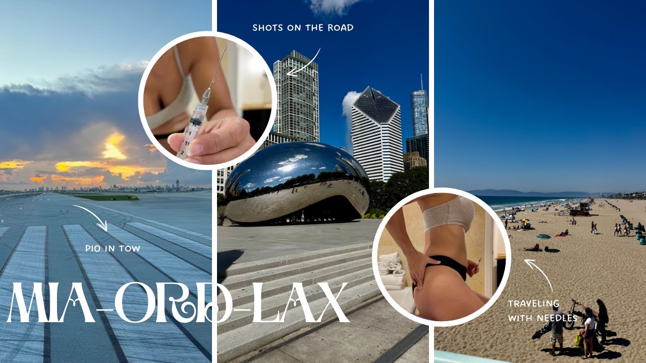 PIO, Bags & a Boarding Pass | 3 cities with needles in my carry-on