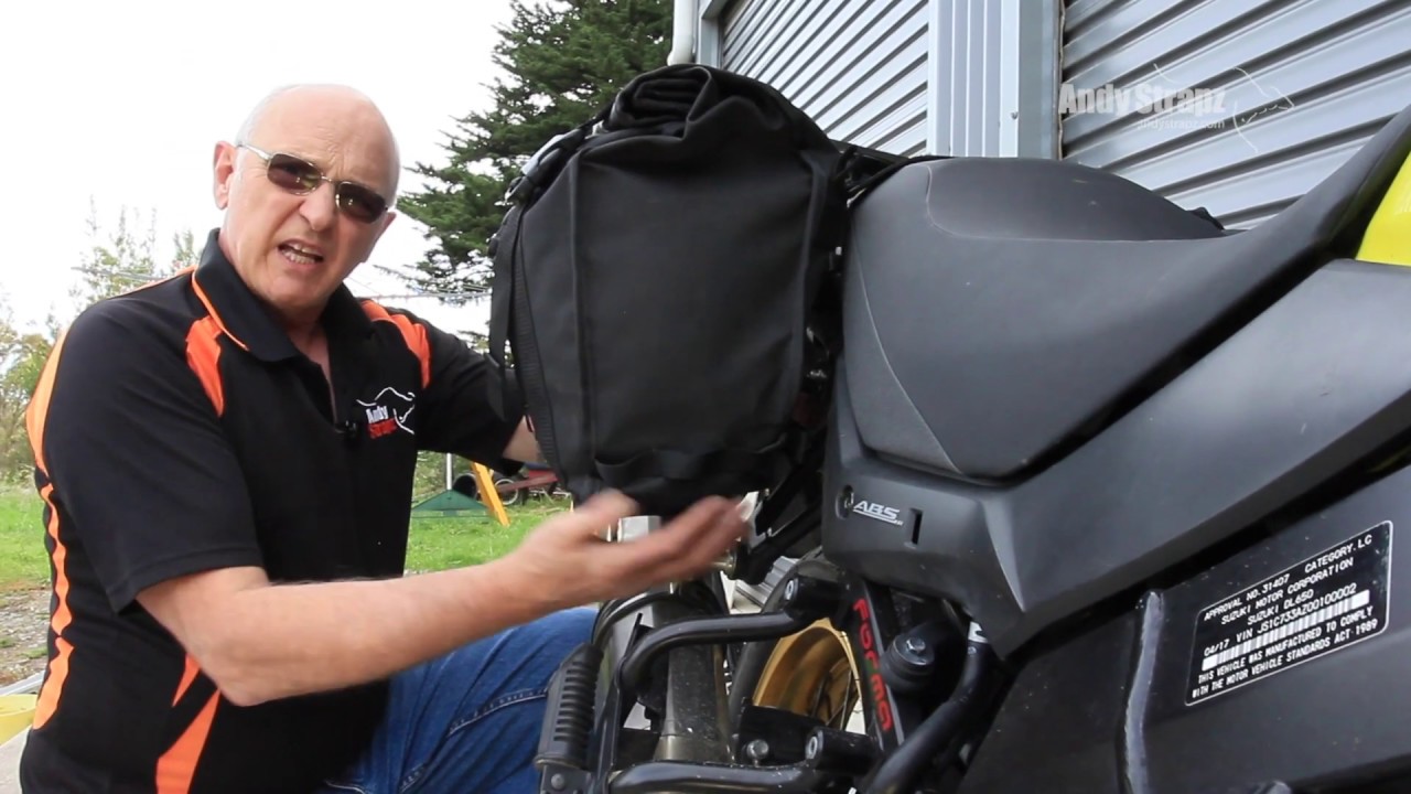Andy Strapz Soft Panniers for Suzuki V Strom and KTM 1190