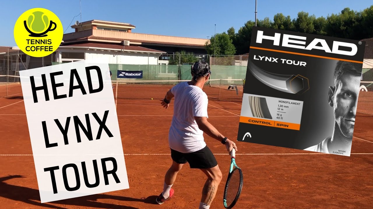 HEAD LYNX TOUR ☢️ rotazioni e controllo ⚠️ con una corda monofilamento ESAGONALE