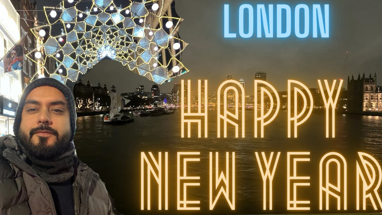 NEW YEAR IN LONODON | MY FIRST VLOG IN WEST | TOWER BRIDGE LONDON EYE | RIVER THAMES.